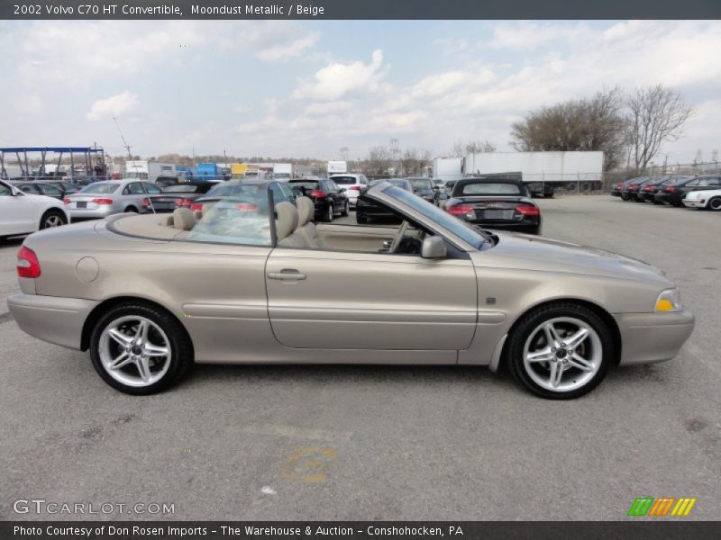  2002 C70 HT Convertible Moondust Metallic