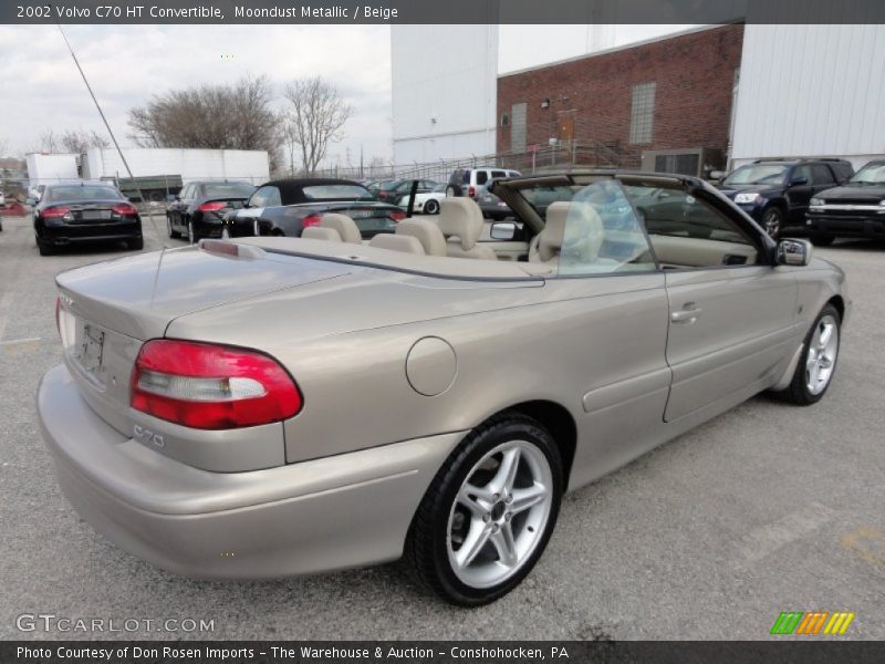 Moondust Metallic / Beige 2002 Volvo C70 HT Convertible