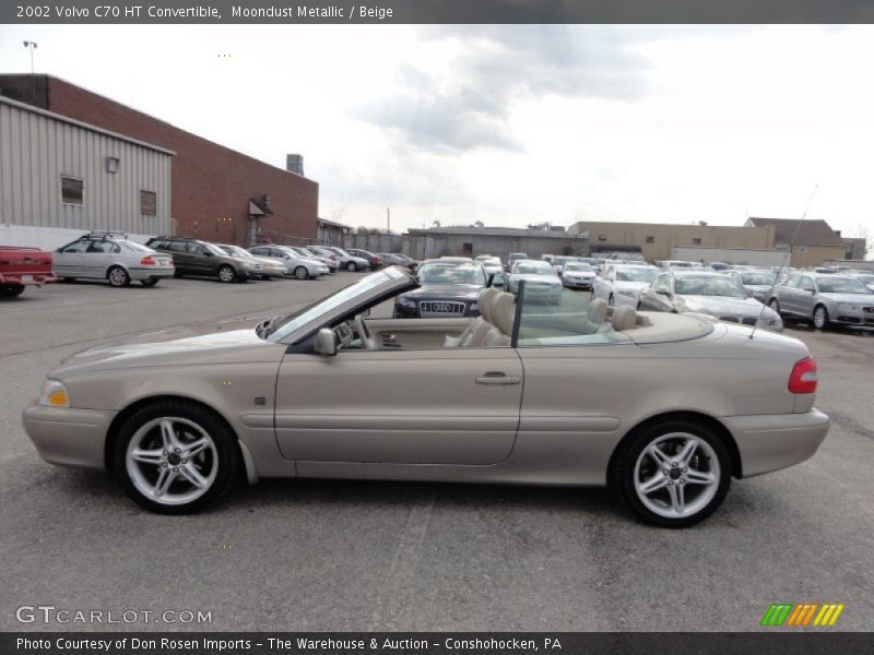 Moondust Metallic / Beige 2002 Volvo C70 HT Convertible