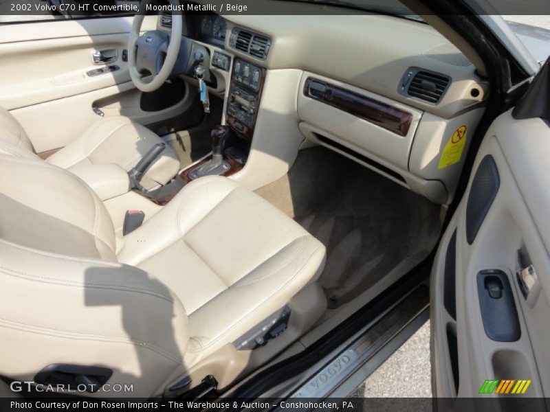 Moondust Metallic / Beige 2002 Volvo C70 HT Convertible