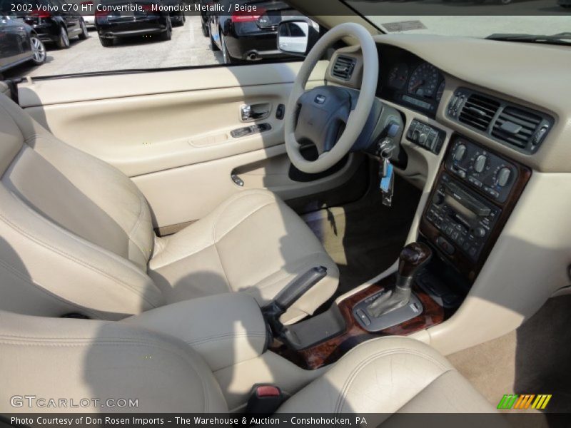 Moondust Metallic / Beige 2002 Volvo C70 HT Convertible