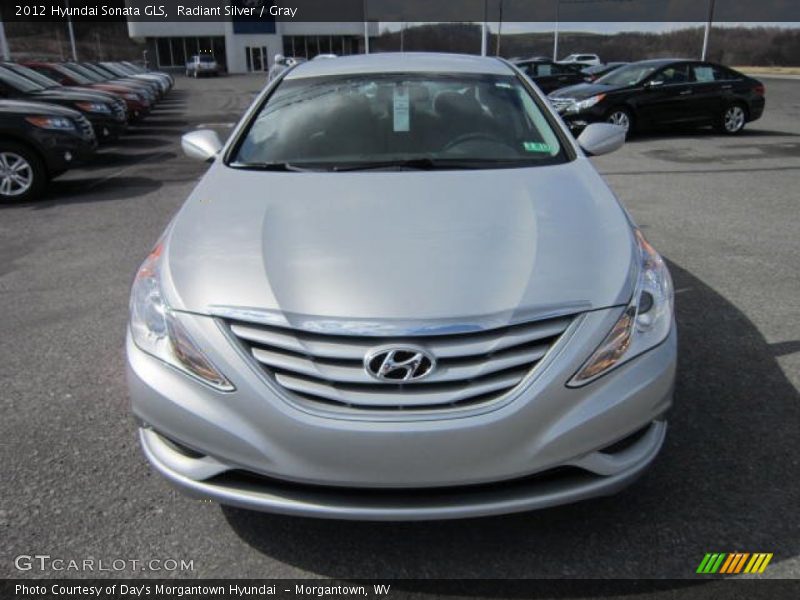 Radiant Silver / Gray 2012 Hyundai Sonata GLS