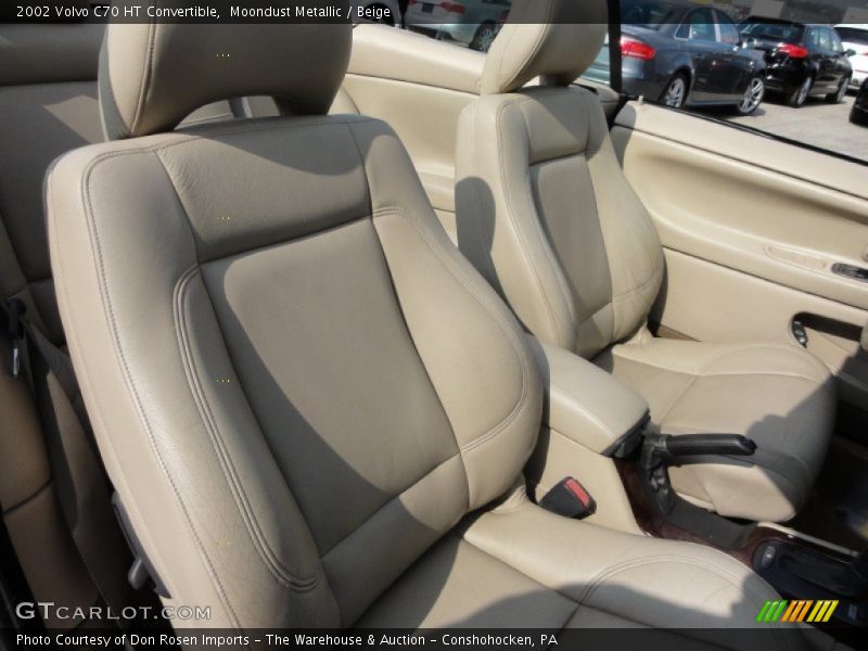 Moondust Metallic / Beige 2002 Volvo C70 HT Convertible