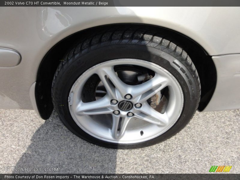 Moondust Metallic / Beige 2002 Volvo C70 HT Convertible