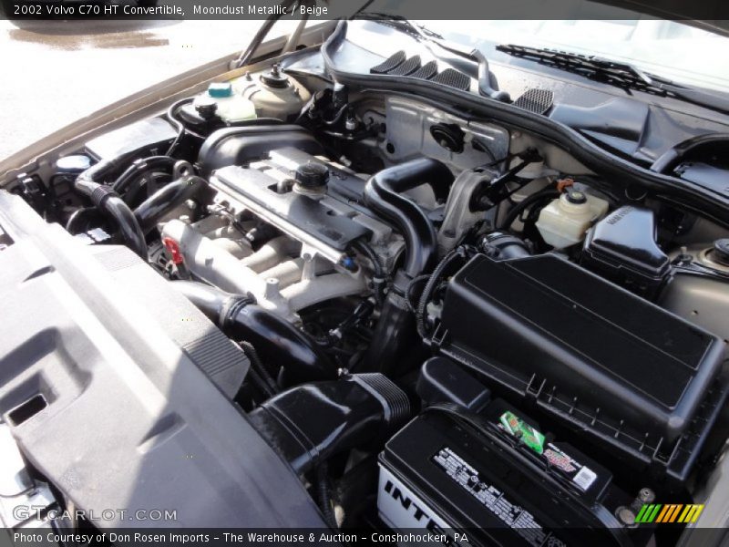  2002 C70 HT Convertible Engine - 2.3 Liter Turbocharged DOHC 20 Valve Inline 5 Cylinder