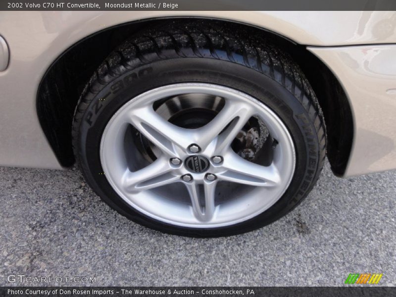 Moondust Metallic / Beige 2002 Volvo C70 HT Convertible