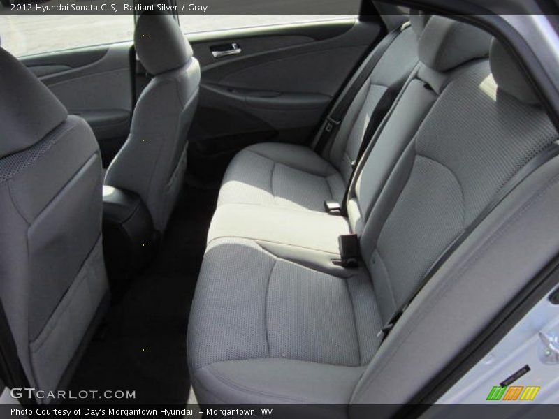 Radiant Silver / Gray 2012 Hyundai Sonata GLS