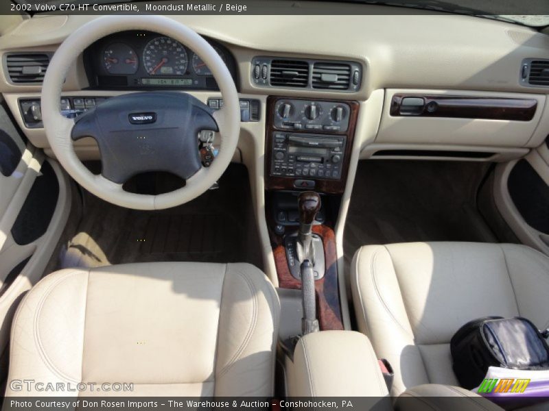 Moondust Metallic / Beige 2002 Volvo C70 HT Convertible
