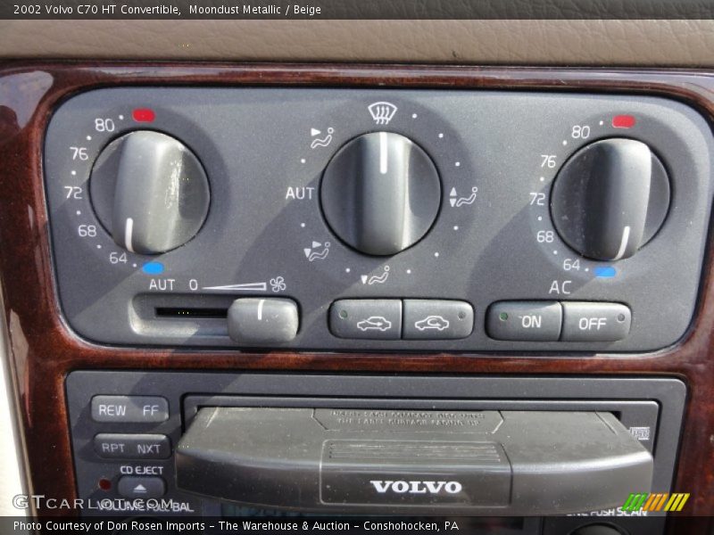 Moondust Metallic / Beige 2002 Volvo C70 HT Convertible