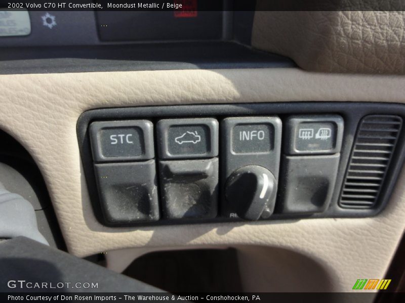 Moondust Metallic / Beige 2002 Volvo C70 HT Convertible