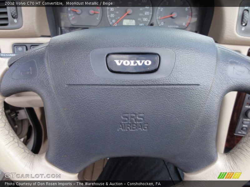 Moondust Metallic / Beige 2002 Volvo C70 HT Convertible