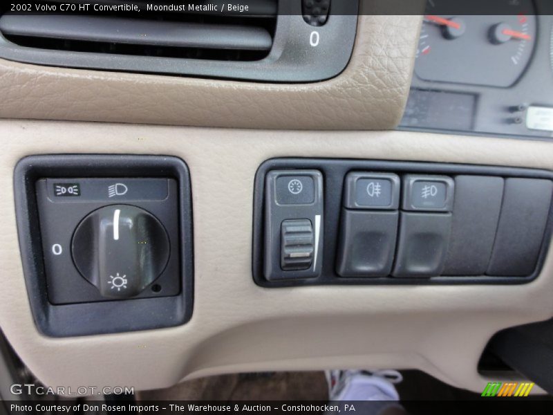 Moondust Metallic / Beige 2002 Volvo C70 HT Convertible
