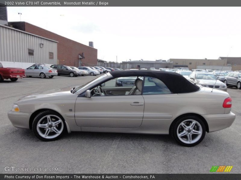 Moondust Metallic / Beige 2002 Volvo C70 HT Convertible