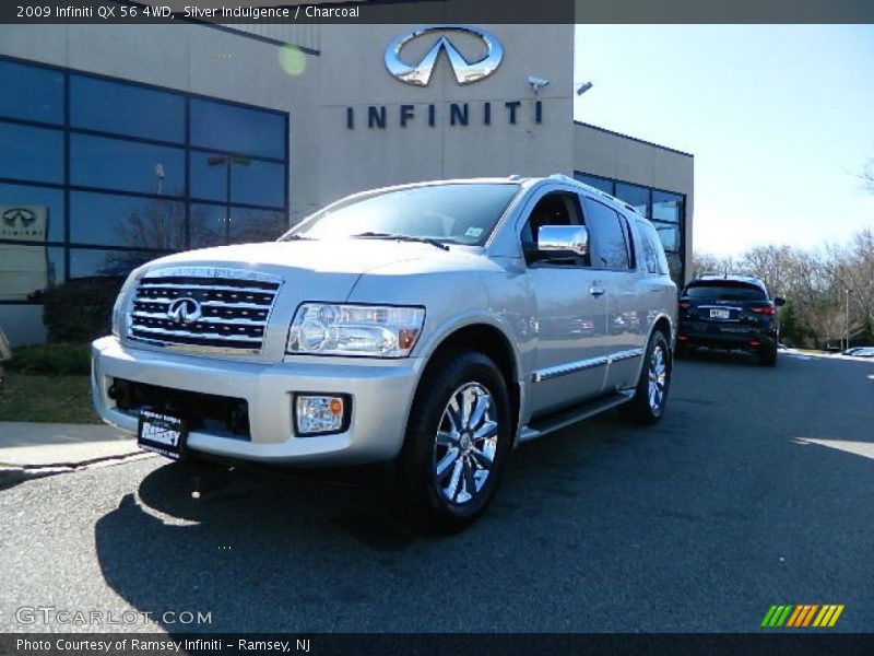 Silver Indulgence / Charcoal 2009 Infiniti QX 56 4WD
