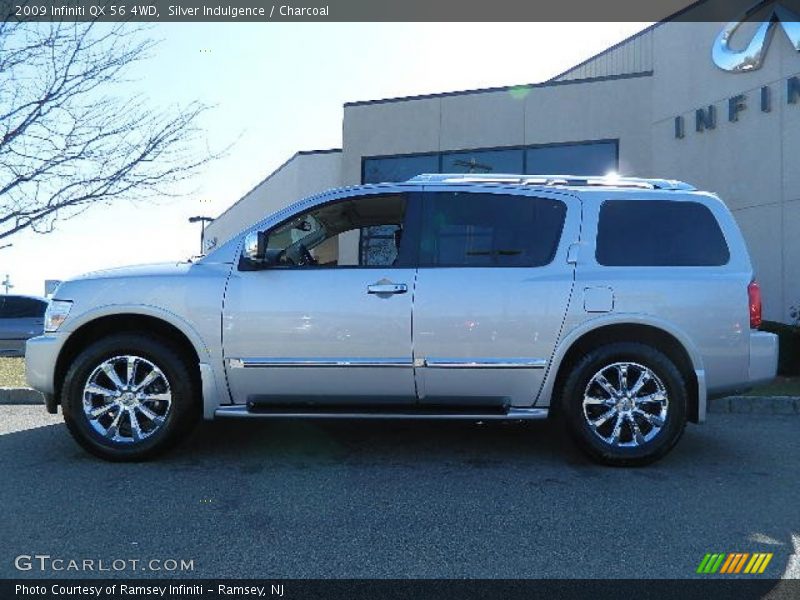 Silver Indulgence / Charcoal 2009 Infiniti QX 56 4WD