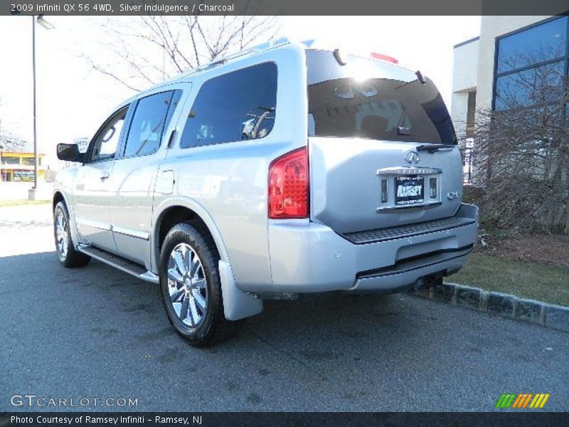 Silver Indulgence / Charcoal 2009 Infiniti QX 56 4WD