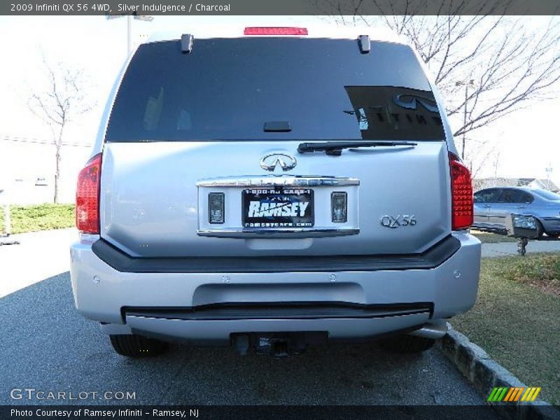 Silver Indulgence / Charcoal 2009 Infiniti QX 56 4WD