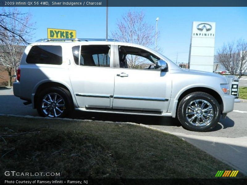 Silver Indulgence / Charcoal 2009 Infiniti QX 56 4WD