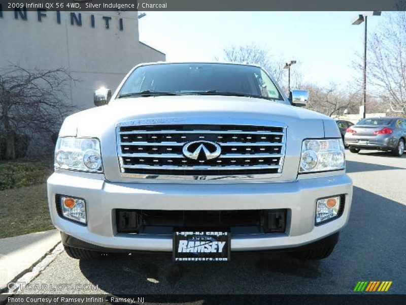 Silver Indulgence / Charcoal 2009 Infiniti QX 56 4WD