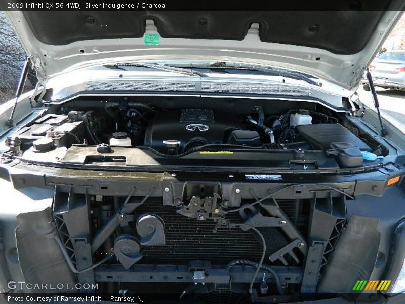 Silver Indulgence / Charcoal 2009 Infiniti QX 56 4WD