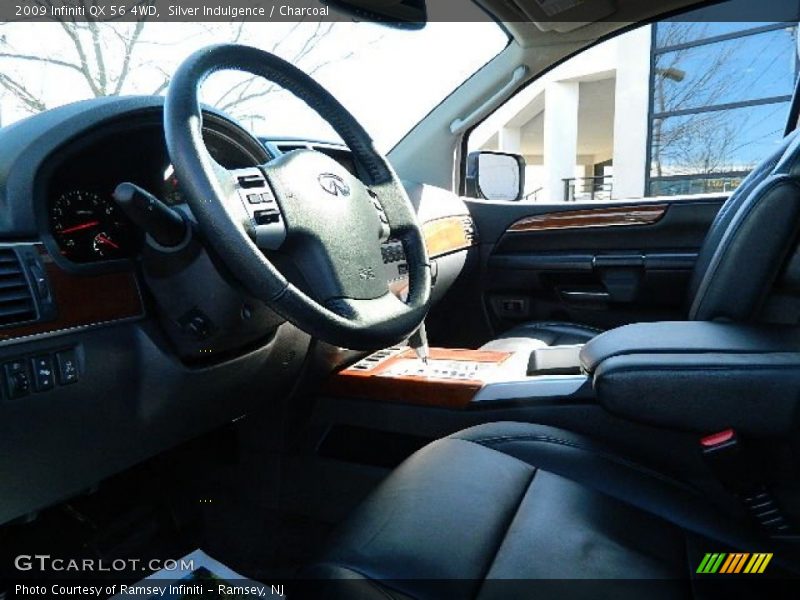 Silver Indulgence / Charcoal 2009 Infiniti QX 56 4WD
