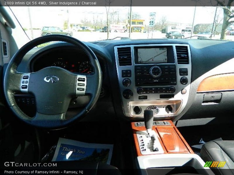 Silver Indulgence / Charcoal 2009 Infiniti QX 56 4WD