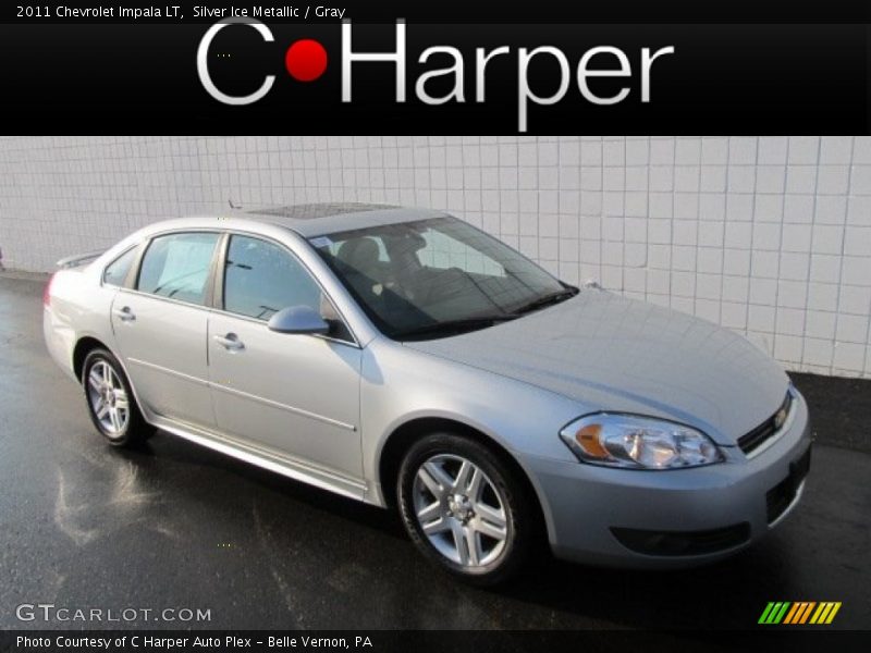 Silver Ice Metallic / Gray 2011 Chevrolet Impala LT