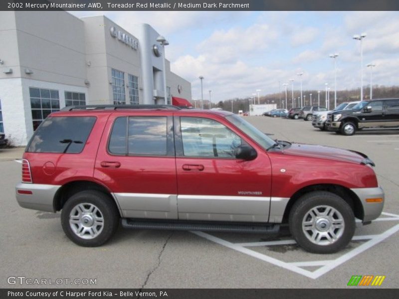  2002 Mountaineer AWD Toreador Red Metallic