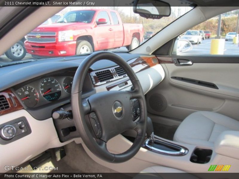 Silver Ice Metallic / Gray 2011 Chevrolet Impala LT