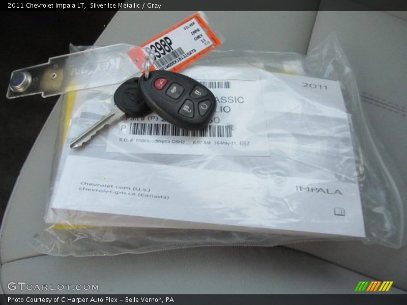 Silver Ice Metallic / Gray 2011 Chevrolet Impala LT