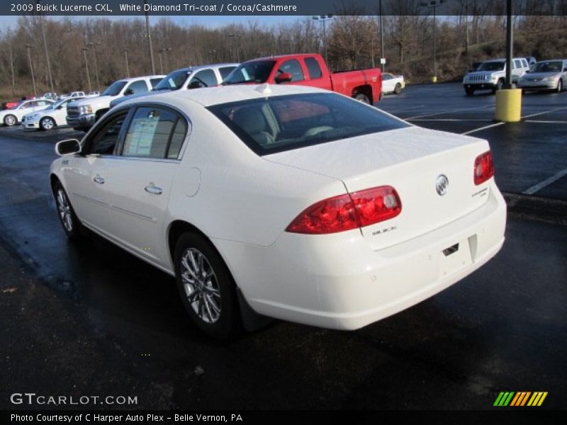 White Diamond Tri-coat / Cocoa/Cashmere 2009 Buick Lucerne CXL