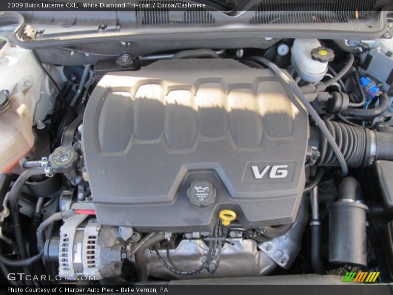 White Diamond Tri-coat / Cocoa/Cashmere 2009 Buick Lucerne CXL