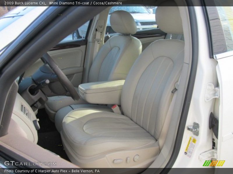 White Diamond Tri-coat / Cocoa/Cashmere 2009 Buick Lucerne CXL