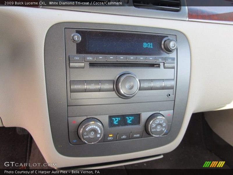 White Diamond Tri-coat / Cocoa/Cashmere 2009 Buick Lucerne CXL