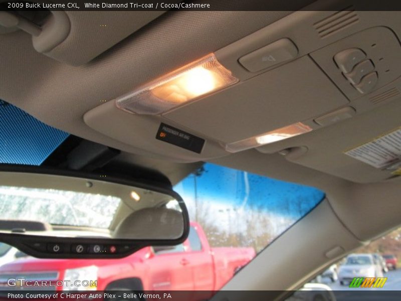 White Diamond Tri-coat / Cocoa/Cashmere 2009 Buick Lucerne CXL