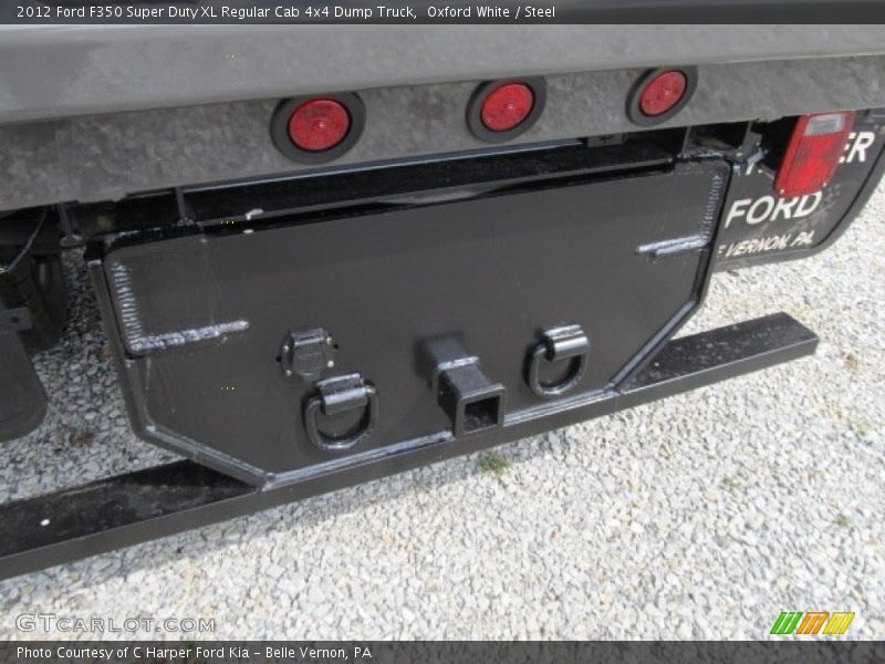 Oxford White / Steel 2012 Ford F350 Super Duty XL Regular Cab 4x4 Dump Truck
