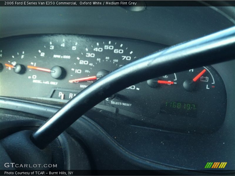 Oxford White / Medium Flint Grey 2006 Ford E Series Van E350 Commercial