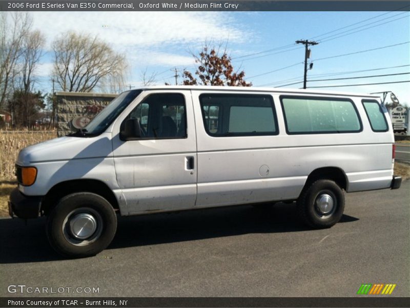Oxford White / Medium Flint Grey 2006 Ford E Series Van E350 Commercial