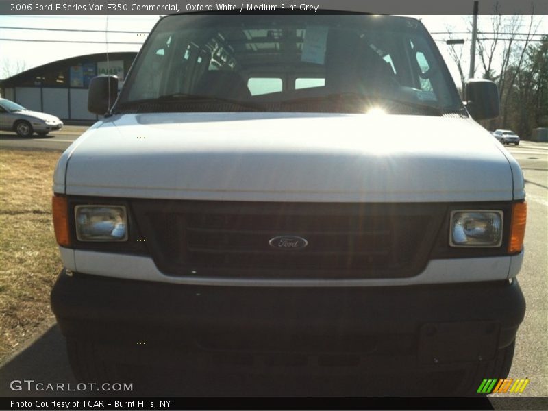 Oxford White / Medium Flint Grey 2006 Ford E Series Van E350 Commercial