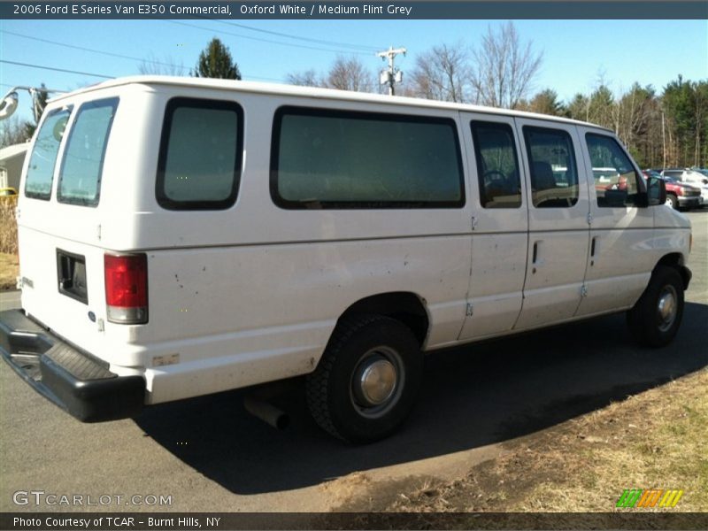 Oxford White / Medium Flint Grey 2006 Ford E Series Van E350 Commercial