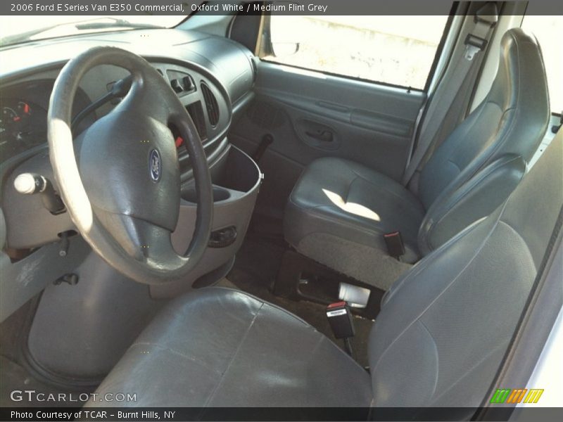Oxford White / Medium Flint Grey 2006 Ford E Series Van E350 Commercial
