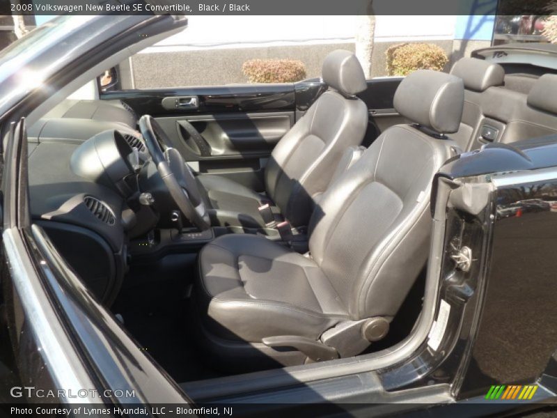 Black / Black 2008 Volkswagen New Beetle SE Convertible