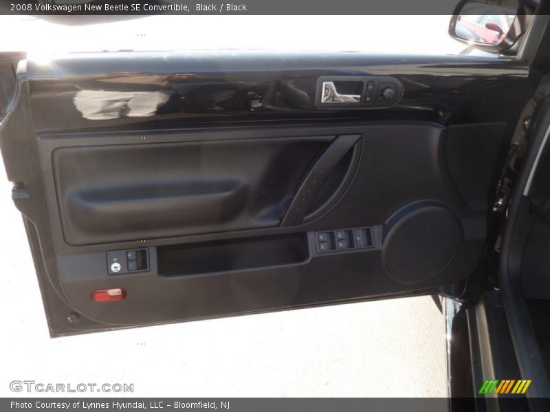 Black / Black 2008 Volkswagen New Beetle SE Convertible