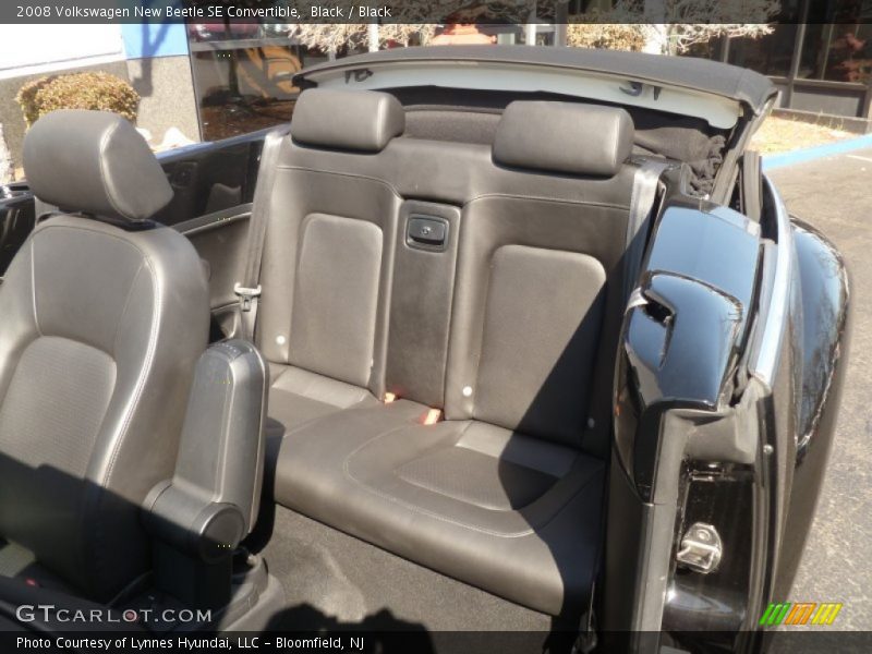Black / Black 2008 Volkswagen New Beetle SE Convertible