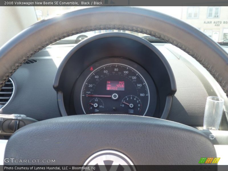 Black / Black 2008 Volkswagen New Beetle SE Convertible