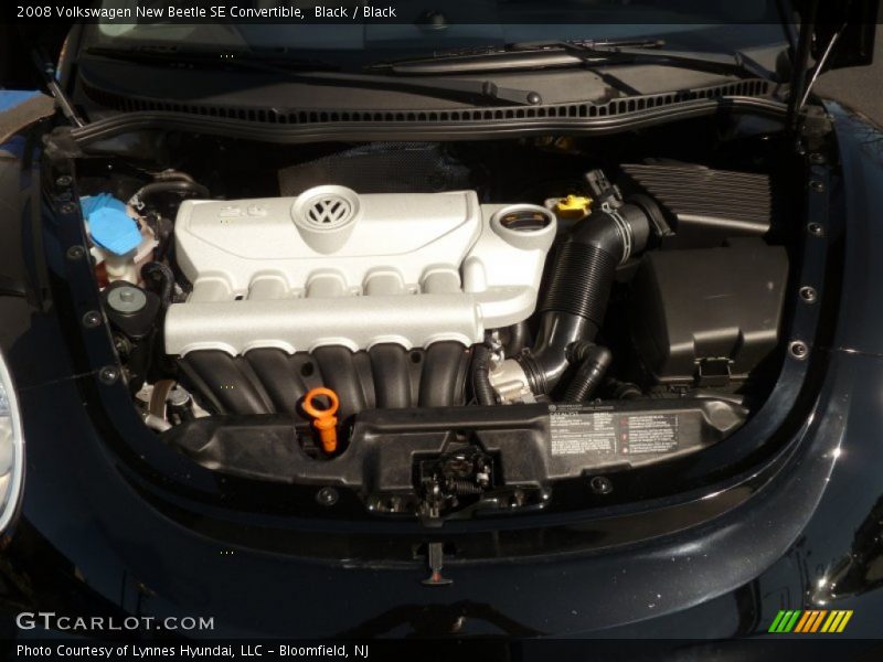 Black / Black 2008 Volkswagen New Beetle SE Convertible