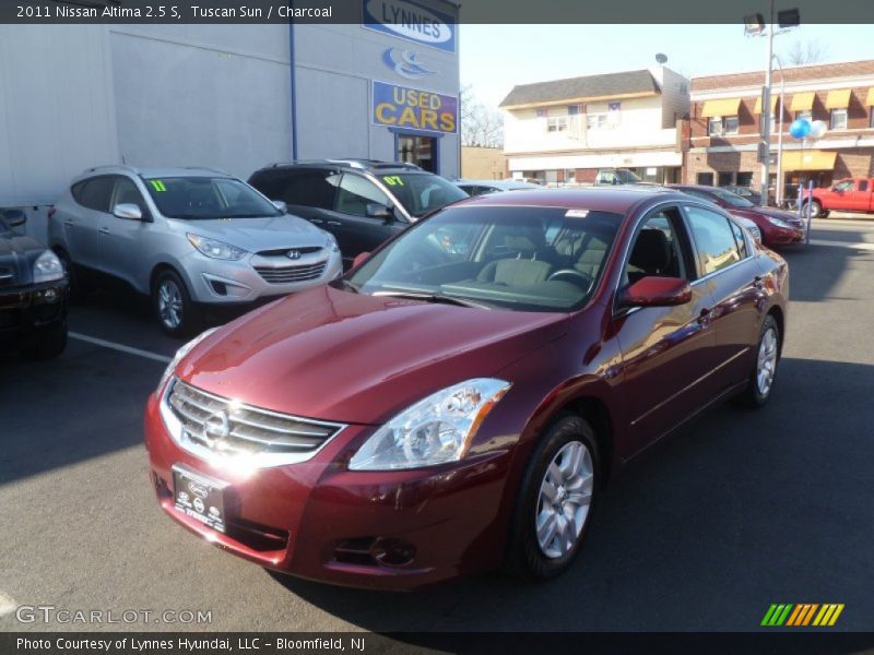 Tuscan Sun / Charcoal 2011 Nissan Altima 2.5 S