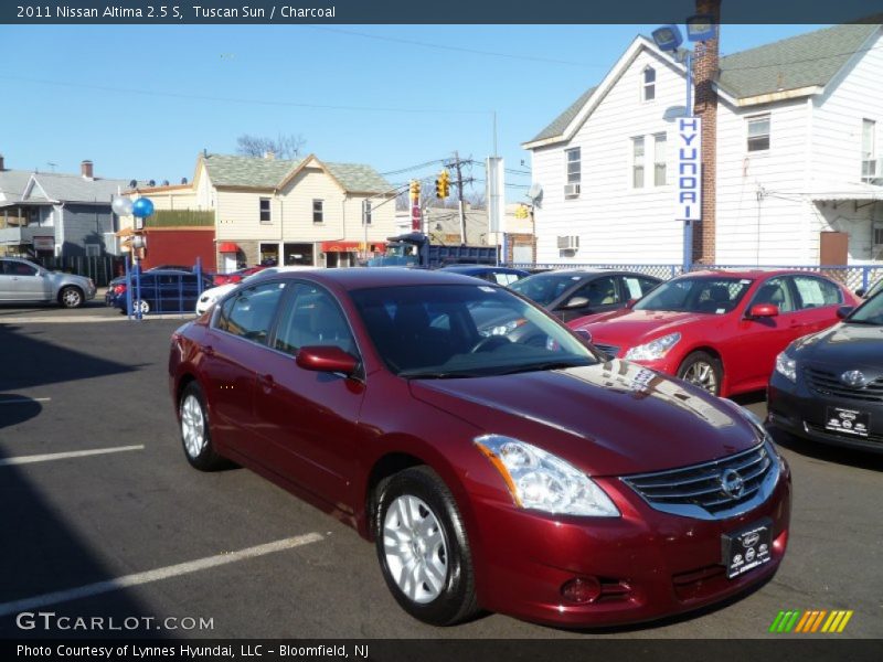 Tuscan Sun / Charcoal 2011 Nissan Altima 2.5 S