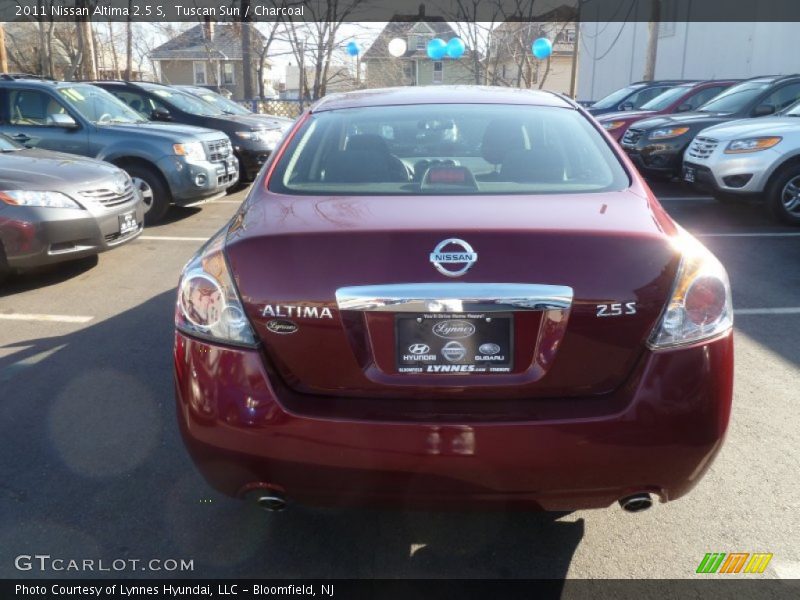 Tuscan Sun / Charcoal 2011 Nissan Altima 2.5 S