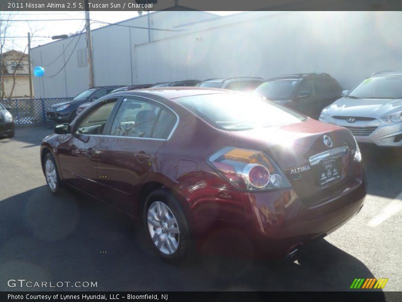 Tuscan Sun / Charcoal 2011 Nissan Altima 2.5 S